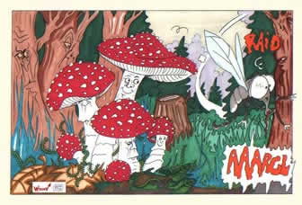 Amanite tue-mouches / WISSON.Graffito.prod